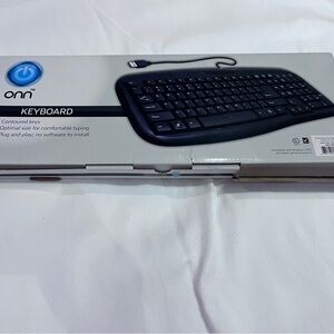 ONN Black Wired Keyboard